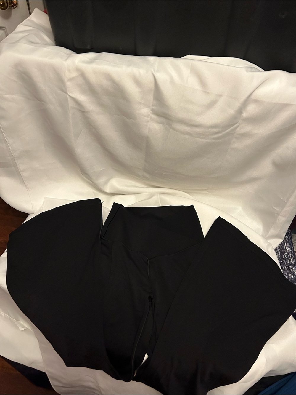 Offline by aerie Black High-Waist Wide-Leg Jumpsuit